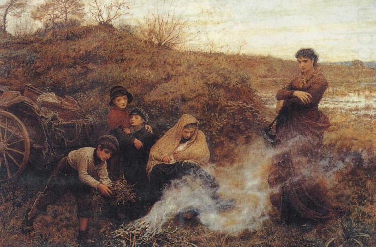 The Vagrants, Frederick Walker,ARA,RWS